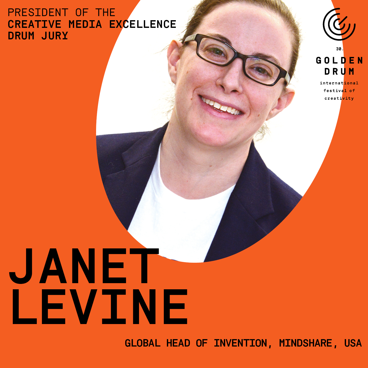 President of the Creative Media Excellence Drum Jury - Janet Levine ...