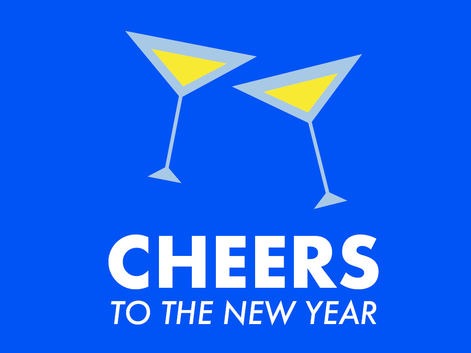 Cheers to the New Year! | Golden Drum